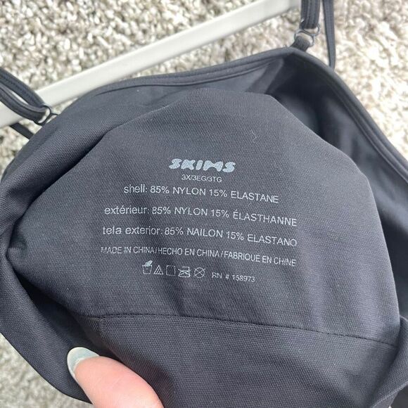 Skims Bralette Women’s 3X Black Seamless - Picture 4 of 4